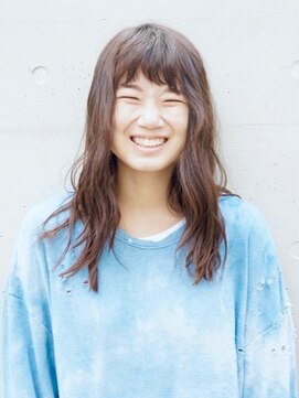 ギンイロ(giniro) 【giniro 】元町ロング　ナチィラルブラウン１