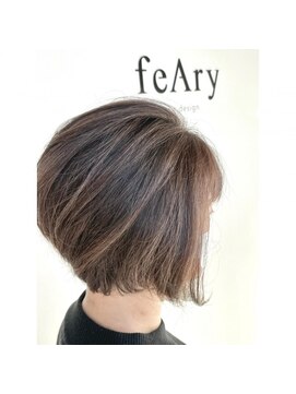 フィーリー ヘア デザイン 太田店(feAry) ブリーチなしのナチュラルコントラスト