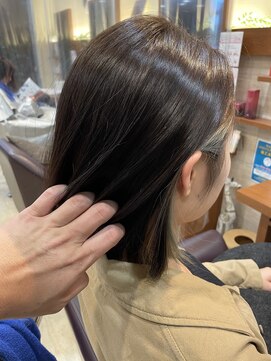 フィールエー 南原町店(feel.a) シルバーインナーカラー|山形市・南原町美容室