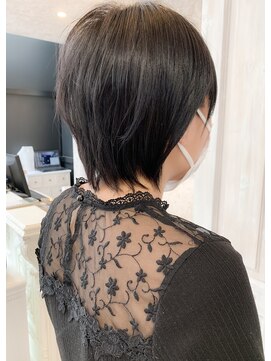 キャアリー(Caary) 福山市　丸みショート、丸みショートボブなら人気キャアリー
