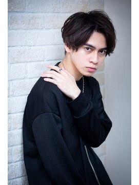 ヘアーアートシフォン 池袋西口店(Hair art chiffon) ビジネスサイドグラデーションスリークショートフェードカット