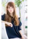 大人かわいい♪ニュアンスカラードール風ゆるふわカールc1