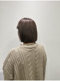 切りっぱなしボブ
