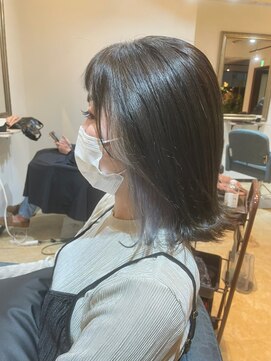 アヤメ 巣鴨店(ayame) (ayame巣鴨)インナーカラー_シルバー_ブリーチ_巣鴨_巣鴨駅