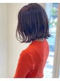 切りっぱなしボブ