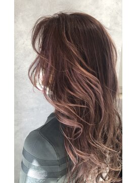 ブレス ヘアアンドスパ 湘南台(bless hair spa) ハイライトロングレイヤー