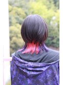 #くらげウルフ #ウルフ #マッシュウルフ #インナーカラー