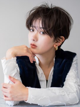 サーカス バイ ビュートリアム 青山(CIRCUS by BEAUTRIUM) マッシュショート20代30代ココアブラウン髪質改善青山表参道