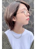 外ハネスタイル