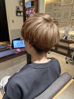 ヘアリゾート粋 ティガ 池袋店(tiga)&nbsp;池袋 ベージュカラー マッシュスタイル