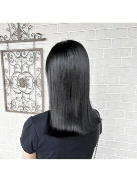 アボックス(abox) 切りっぱなしロブ/ぱつっとミディアム/切りっぱなしロング