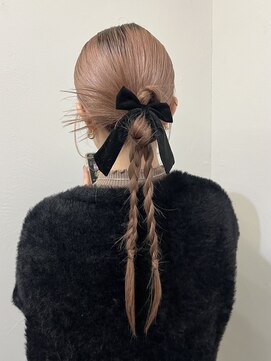 ロットアニバース(lott annibirth) 【髪質改善】タイトアレンジ@mutsumi