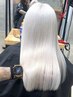 【期間限定30％off】韓国で話題!髪質改善トリートメント付きブリーチ＋カラー