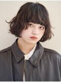 似合わせ イメチェンヘアスタイル ハッシュカット フルバング