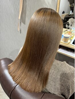 リズヘアー(Lizu hair)の写真/【4/6移転リニューアルOPEN】《呉エリア初の髪質改善専門店》髪質改善をして心躍る仕上がりに―。