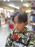 お洒落キッズ☆センターパート☆　　<理容室>/メンズ/バーバー/