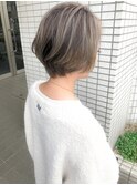 【武藤裕也】大人かわいいショート×グレージュハイライト◎