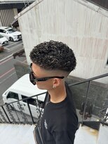 ヘアスタジオ アルス 御池店(hair Studio A.R.S)&nbsp;短髪パーマ 極道パーマ メッシュカラー フェードカット