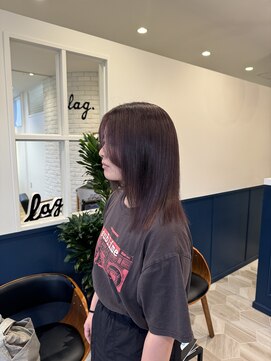 ラグ バイ シゲルカットクラブ 神田久志本店(lag) ラベンダーカラー ブリーチ必須