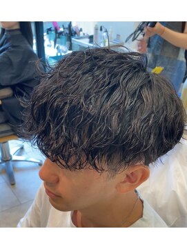 クレア 下北沢(CREA) メンズ波巻きパーマ