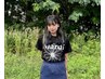 【Kana指名限定】イヤリングWカラー＋2stepミドルトリートメント ￥12000
