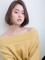 好感度◎大人可愛いエレガンス 小顔 ショートボブ