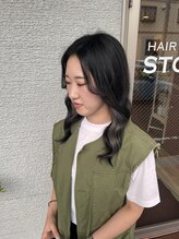 ストーリー(STORY) earring color × greige