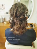 イムス マドモアゼル(imus madomoazel)&nbsp;ハーフアップ