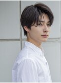 【小久保style】ロングウルフパーマシャギー秋色ピンクカラー