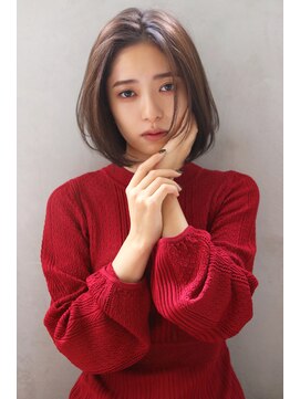 マルフェ 天王寺(marfe) 【marfe】大人ボブ＿センターパートボブ＿小顔ボブ