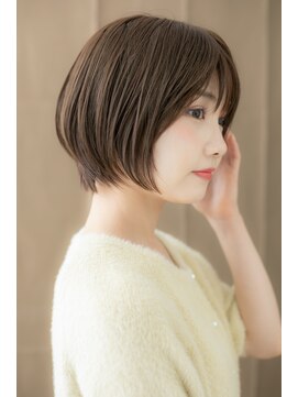 カバーヘアアンドスパ ブリス 浦和(COVER HAIR&SPA bliss) メルティカラー前下がりマッシュショートボブ313X浦和20代30代
