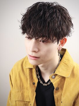 オーシャントーキョー 原宿(OCEAN TOKYO) 波巻きパーマメンズツイストスパイラルパーマツーブロック