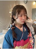 成人式ヘアセット
