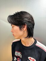 トゥイン 八王子(TWIN)&nbsp;メンズセンターパート　ウルフヘア　八王子