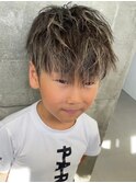波巻きツイストスパイラルパーマ/フェザーパーマ/眉毛/メンズ