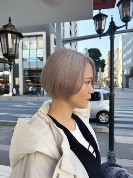 アプリ バイ リアン 浦和(appri by Rien) ハイトーン/ケアブリーチ/グレージュカラー