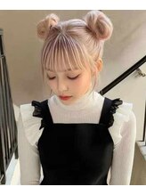 ヘアーメイク コラソン(hair make corazon) 似合わせカットメルティカラー着物フェミニンロング
