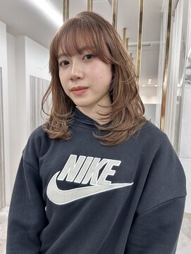 エトワール(ETOILE) ベージュ/ミディアムレイヤー