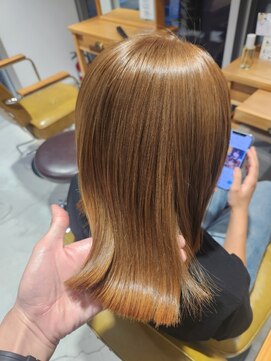 ネオリーブアーチ 武蔵小山店(Neolive arch) 武蔵小山/目黒　チェリーブラウンミニウルフデジタルパーマ