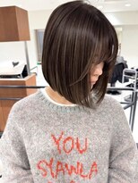 ルアナ バイ ジルブラン(LUANA by JIL BLAN)&nbsp;ハイライトバレイヤージュダブルカラーケアブリーチ30代40代