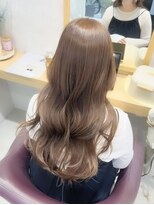 レンテ 千葉(LENTE)&nbsp;艶髪ブリーチなしミルクティー韓国ヘア顔まわりカット