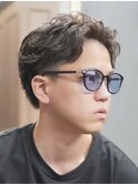 佐賀シャドウパーマニュアンスパーマメンズマッシュフェード