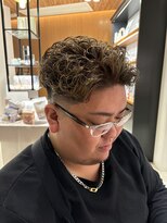 サラビューティーサイト 志免店(SARA Beauty Sight)&nbsp;【Haru】極道パーマ/メッシュ/短髪／フェードカット