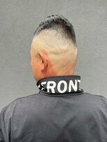 ミナト(minato)&nbsp;攻めハイフェード【大人世代/清潔感/メンズ/ベリーショート】