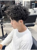 スパイキーショート/短髪パーマ