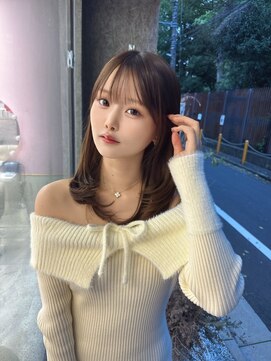 アディション 新宿(ADITION) 韓国×似合わせカットで今っぽ垢抜け/レイヤーカット/新宿k