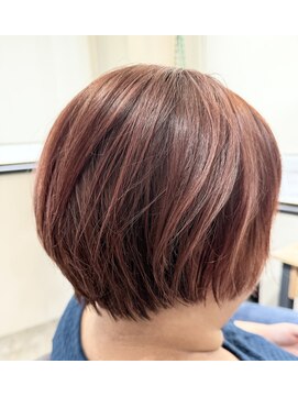 ルノ(Luno) ショートボブ×ピンクラベンダー