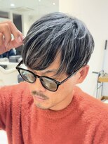 バース 梅田中崎町店(BIRTH)&nbsp;50代40代白髪ぼかしシルバーメッシュバレイヤージュ
