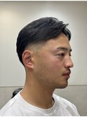 【ツーブロック】爽やかツーブロックフェード短髪