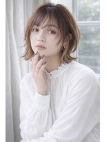 ラ ブレス なんばスカイオ(LaBless)&nbsp;大人可愛いふんわりミディ/似合わせ顔周りカット